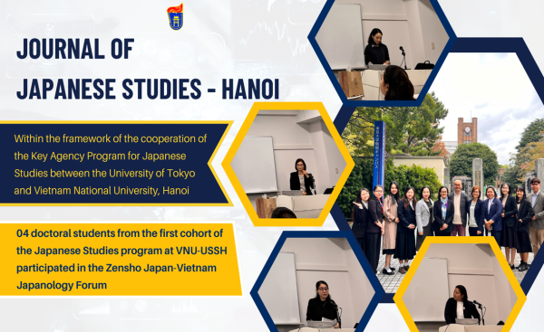 Journal of Japanese Studies - Hanoi: Bringing VNU-USSH Faculty and Student Research Closer to the World