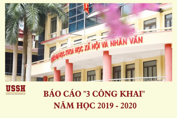 Báo cáo "3 công khai" năm học 2019-2020