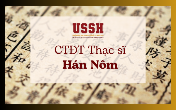 Chương trình đào tạo trình độ thạc sĩ ngành Hán Nôm năm 2023