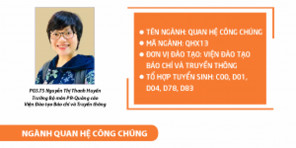 Ngành Quan hệ công chúng: Không thể chờ tốt nghiệp mới...đi làm