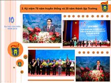 Ten distinguished events of USSH in 2015