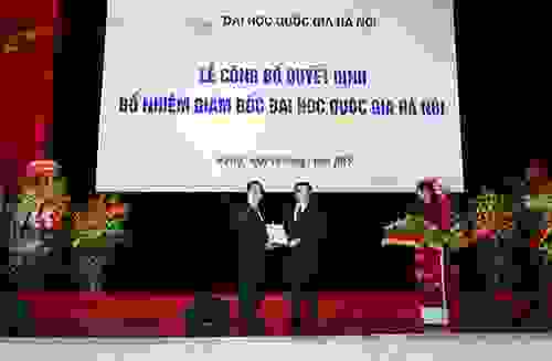 Lễ công bố quyết định bổ nhiệm Giám đốc ĐHQGHN