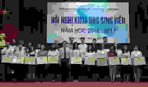 Hội nghị khoa học sinh viên lần thứ XXII, năm học 2016-2017