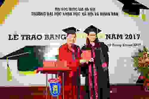 Trao bằng Cử nhân năm 2017