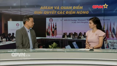 Hiệu trưởng Phạm Quang Minh là khách mời của Kênh truyền hình Quốc phòng Việt Nam