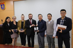 Meeting with the delegation of Deakin University (Australia)