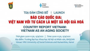 Toạ đàm công bố Báo cáo Quốc gia về Việt Nam: "Việt Nam với tư cách là một xã hội già hoá"