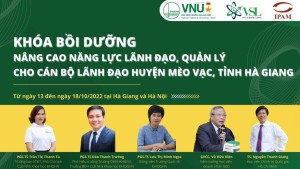 Đại học Quốc gia Hà Nội tổ chức bồi dưỡng cho cán bộ huyện Mèo Vạc, Hà Giang