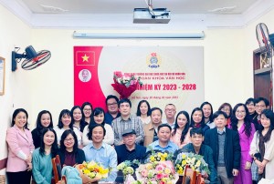 Công đoàn Khoa Văn học trường ĐHKHXH&NV tiến hành thành công Đại hội Công đoàn nhiệm kì 2023-2028