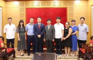 Tăng cường mở rộng hợp tác nghiên cứu và giảng dạy Triết học giữa Trường ĐH KHXH&NV và trường Đại học Quảng Tây, Trung Quốc.