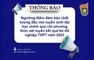 Thong bao nguong dam bao chat luong dau vao 2023
