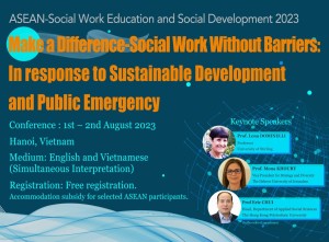 PROGRAMME Conference of the ASEAN–Social Work Education and Social Development 2023