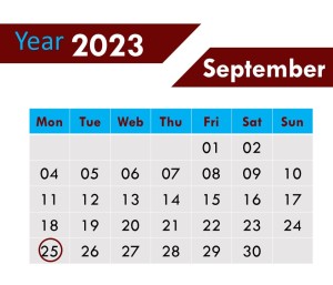 Lịch công tác của Lãnh đạo Nhà trường từ ngày 26/9 đến ngày 01/10/2023