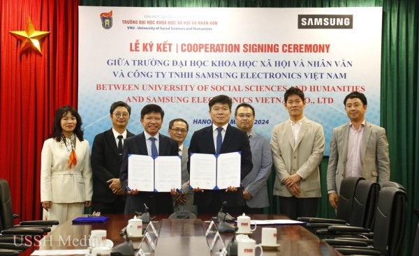 VNU-USSH collaborates with Samsung Group in many fields