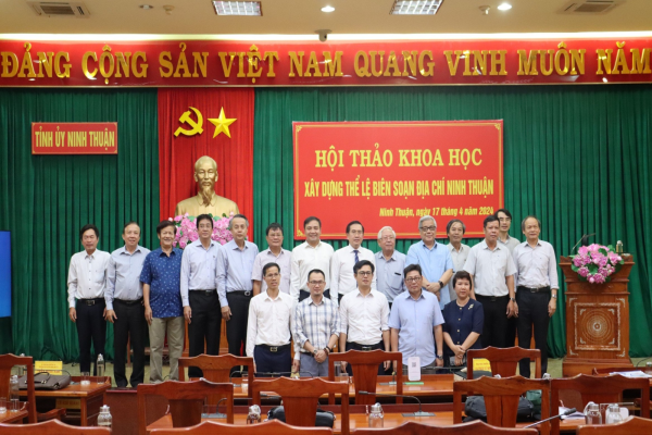 Hội thảo biên soạn địa chí Ninh Thuận