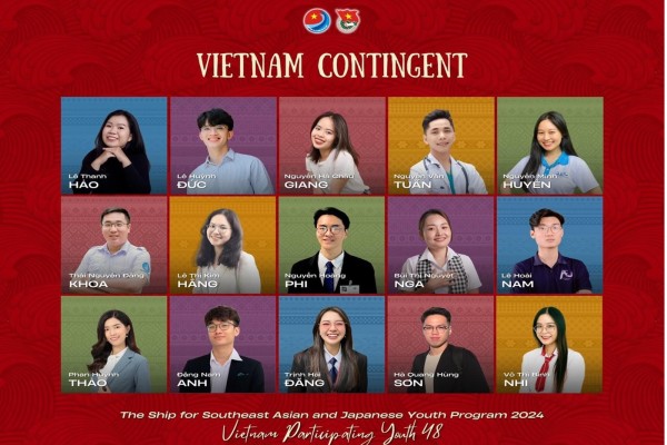 Chàng sinh viên Khoa Lịch sử, trường ĐHKHXH&NV vinh dự trở thành đại biểu của Chương trình Tàu Thanh niên Đông Nam Á – Nhật Bản (SSEAYP) 2024