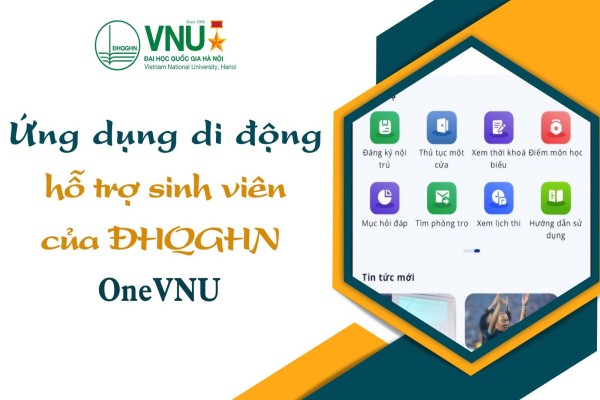 Nâng cấp ứng dụng trên thiết bị di động dành cho sinh viên - OneVNU với nhiều tính năng mới