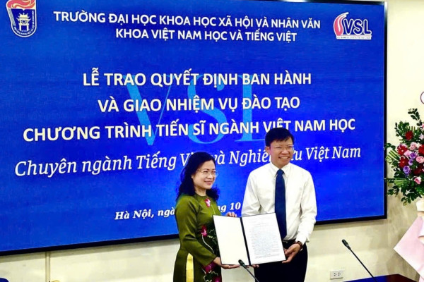 CTĐT Tiến sĩ Tiếng Việt và Nghiên cứu Việt Nam thu hút học viên xét tuyển ngay từ năm đầu tiên