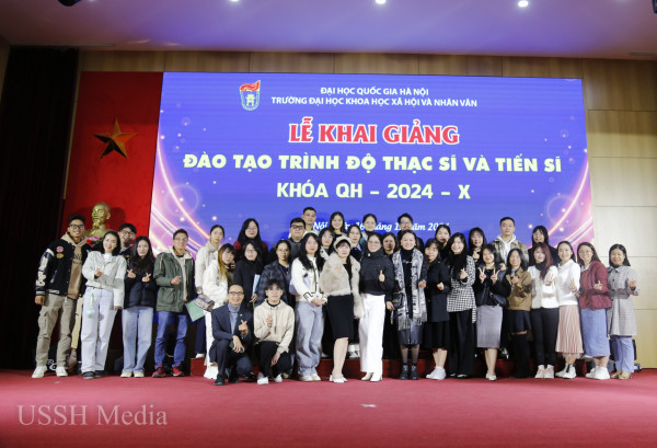 VNU-USSH thu hút học viên, NCS nhờ quy chuẩn, chất lượng trong công tác đào tạo