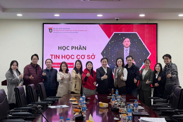 VNU-USSH chính thức nghiệm thu Bài giảng điện tử MOOCs đầu tiên