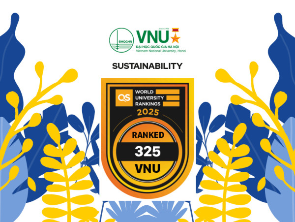 VNU has made a great leap to 325th place in the QS World University Rankings