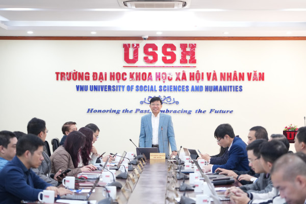 VNU-USSH tổ chức giao ban toàn trường tháng 01 năm 2025