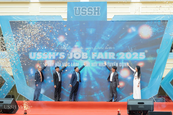 USSH’s Job Fair 2025: Kết nối hiệu quả giữa sinh viên, nhà trường và doanh nghiệp