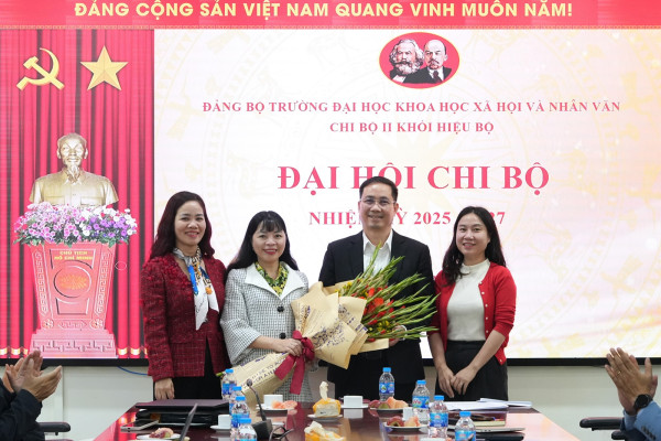 Đại hội Chi bộ II khối Hiệu bộ: Đoàn kết - Chuyên nghiệp - Trách nhiệm - Thân thiện - Hiệu quả