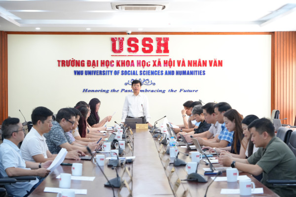 Hội nghị giao ban Trường ĐHKHXH&NV tháng 6 năm 2025