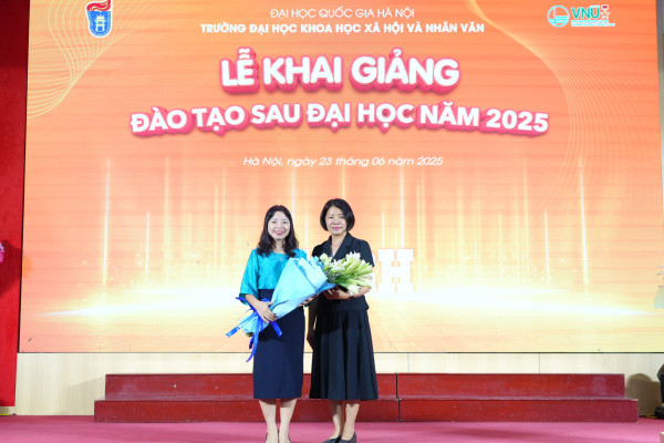 VNU-USSH tổ chức lễ khai giảng bậc đào tạo sau đại học năm 2025