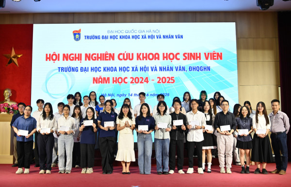 VNU-USSH tổ chức hội nghị nghiên cứu khoa học sinh viên năm học 2024-2025