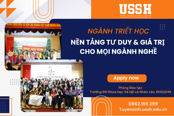 Khoa Triết học, Trường ĐH KHXH&NV, ĐHQGHN: Đào tạo tư duy nền tảng và năng lực quản trị nhân văn trong kỷ nguyên số