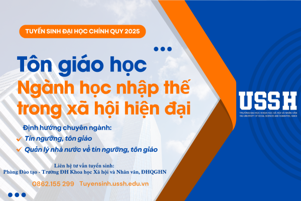 Ngành Tôn giáo học tại VNU-USSH: Ngành học nhập thế trong xã hội hiện đại