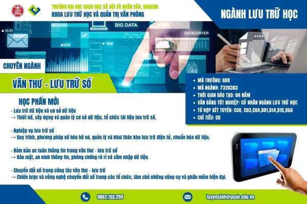 Khám phá chuyên ngành hot trend dành cho Gen Z: Văn thư – Lưu trữ số