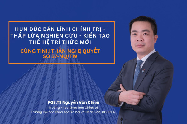 (TN&MT) Hun đúc bản lĩnh chính trị - Thắp lửa nghiên cứu - Kiến tạo thế hệ trí thức mới cùng tinh thần Nghị quyết số 57-NQ/TW