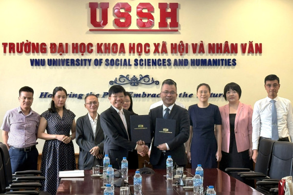 Thúc đẩy hợp tác giữa Trường Đại Học Khoa học Xã hội và Nhân văn và Trường Đại học Nhân dân Trung Quốc