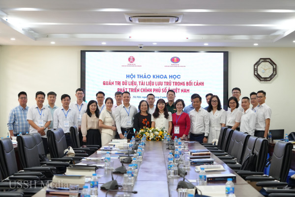 Quản trị dữ liệu, tài liệu lưu trữ trong bối cảnh phát triển Chính phủ số tại Việt Nam