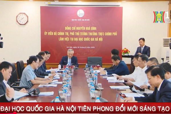 (Truyền hình Hà Nội) Đại học Quốc gia Hà Nội tiên phong đổi mới sáng tạo