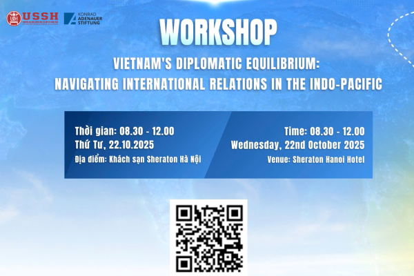 Thư mời dự hội thảo: Ngoại giao cân bằng của Việt Nam ở khu vực Ấn Độ Dương - Thái Bình Dương
