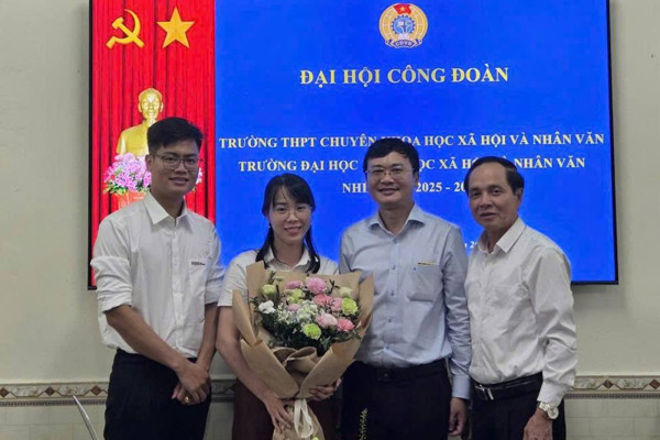 Đại hội Công đoàn nhiệm kỳ 2025-2030 Trường THPT Chuyên Khoa học Xã hội và Nhân văn