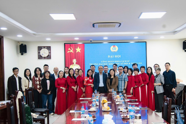 Công đoàn Khoa Lịch sử đã long trọng tổ chức Đại hội Công đoàn nhiệm kỳ 2025-2030