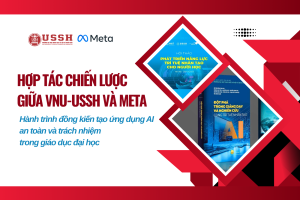 Hợp tác chiến lược giữa USSH và Meta: Hành trình đồng kiến tạo ứng dụng AI an toàn và trách nhiệm trong giáo dục đại học