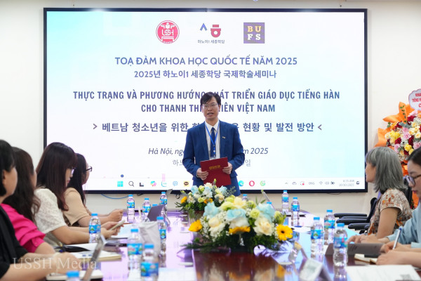 Thực trạng và phương hướng phát triển giáo dục tiếng Hàn cho thanh thiếu niên Việt Nam