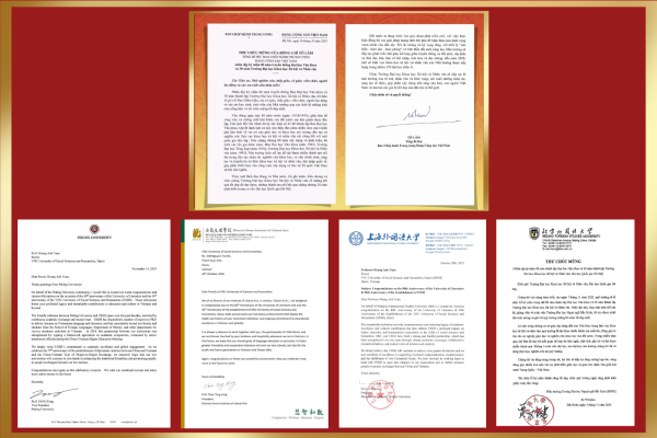 Trường ĐH KHXH&NV đón nhận nhiều sự tình cảm và sự đồng hành ý nghĩa nhân Kỷ niệm 80 năm truyền thống - 30 năm thành lập trường