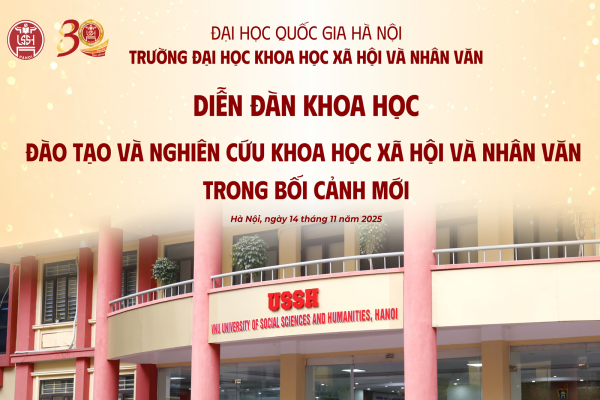 Diễn đàn khoa học “Đào tạo và nghiên cứu khoa học xã hội và nhân văn trong bối cảnh mới”