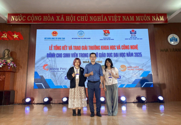 Sinh viên VNU-USSH giành giải cao tại Vòng chung khảo Giải thưởng Khoa học công nghệ dành cho sinh viên