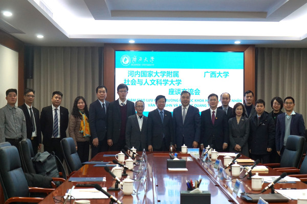 Nâng tầm quan hệ hợp tác truyền thống với Đại học Quảng Tây