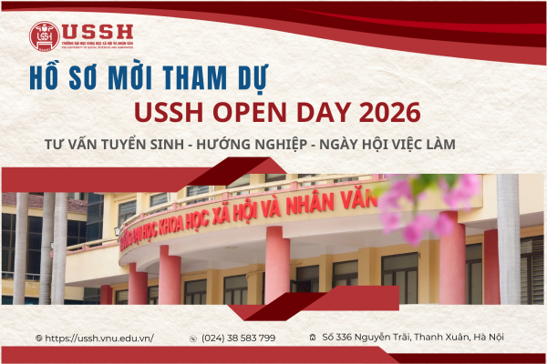Thư mời tham dự USSH Open Day 2026