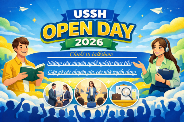 Chuỗi 15 talkshow dành cho sinh viên trong khuôn khổ USSH Open day 2026