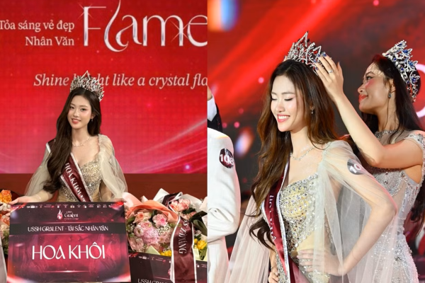 Tân Hoa khôi USSH Gralent: Sự bứt phá của 'ngọn lửa pha lê'